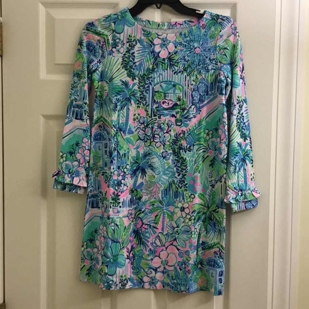 NWT Lilly Pulitzer Girls UPF50+ Mini Sophie Ruffle